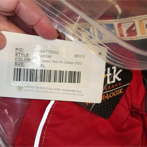 NORTH END NWT MENS CLASSIC RED SIZE XL HOODED WINTER COAT JACKET - Picture 4 of 8